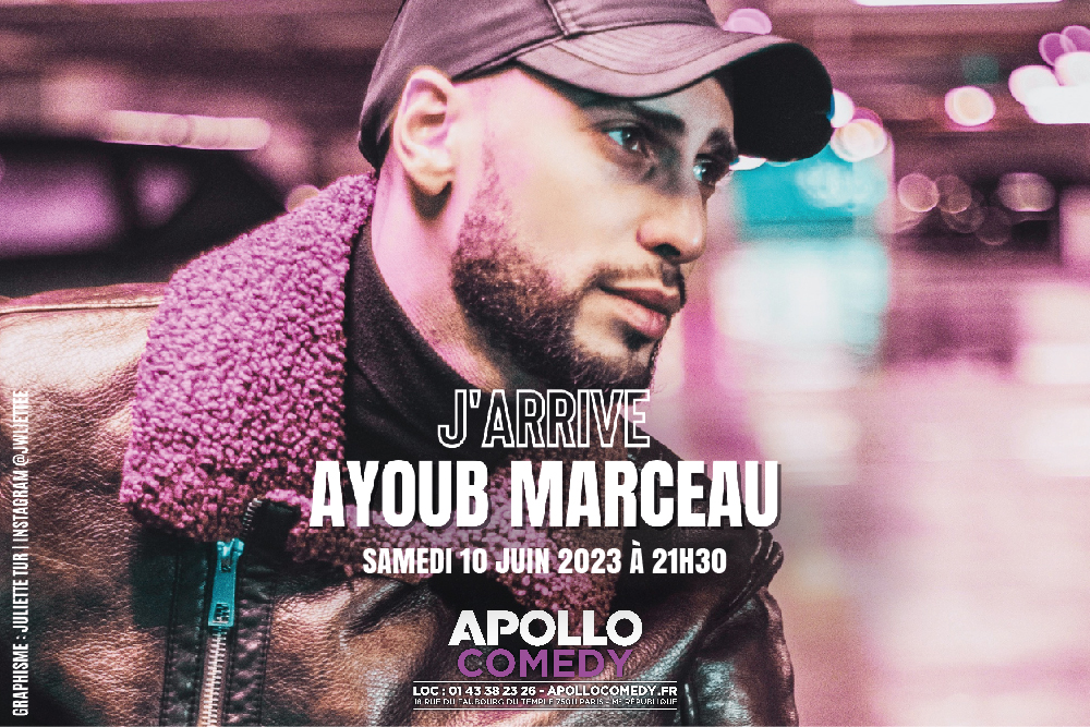 Ayoub Marceau à l'Apollo pour une deuxième exceptionnelle !